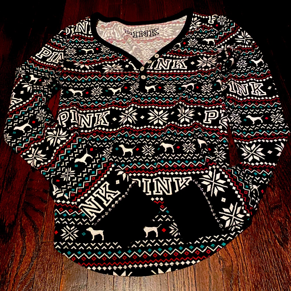 Cute Holiday Top: Pink